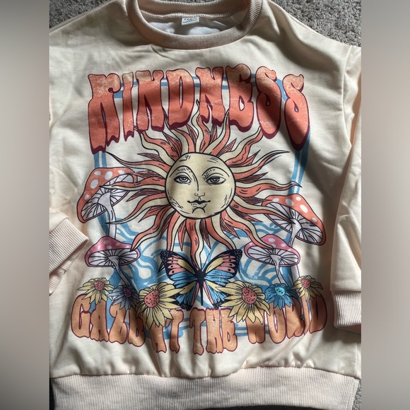 Girl’s Sweatshirt Crewneck Sweatshirt - Picture 3 of 4